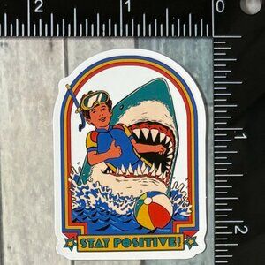 🌀10/$10🌀 60s 70s Retro Horror Dark Humor Reusable Waterproof Vinyl Sticker